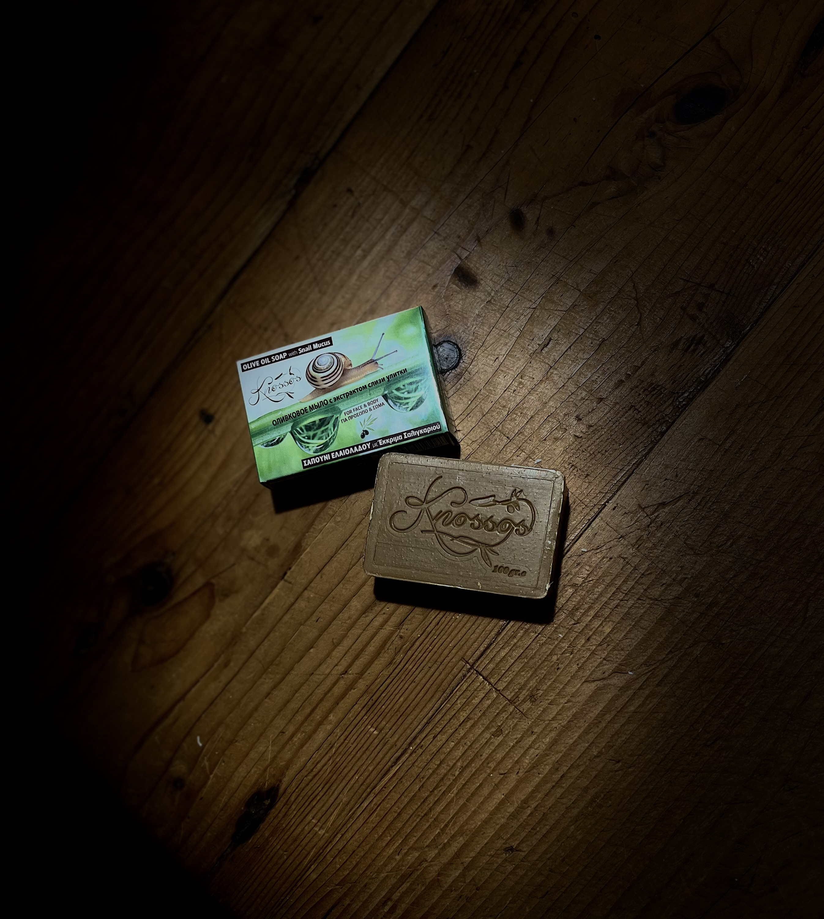 Sapone greco alla bava di lumaca
